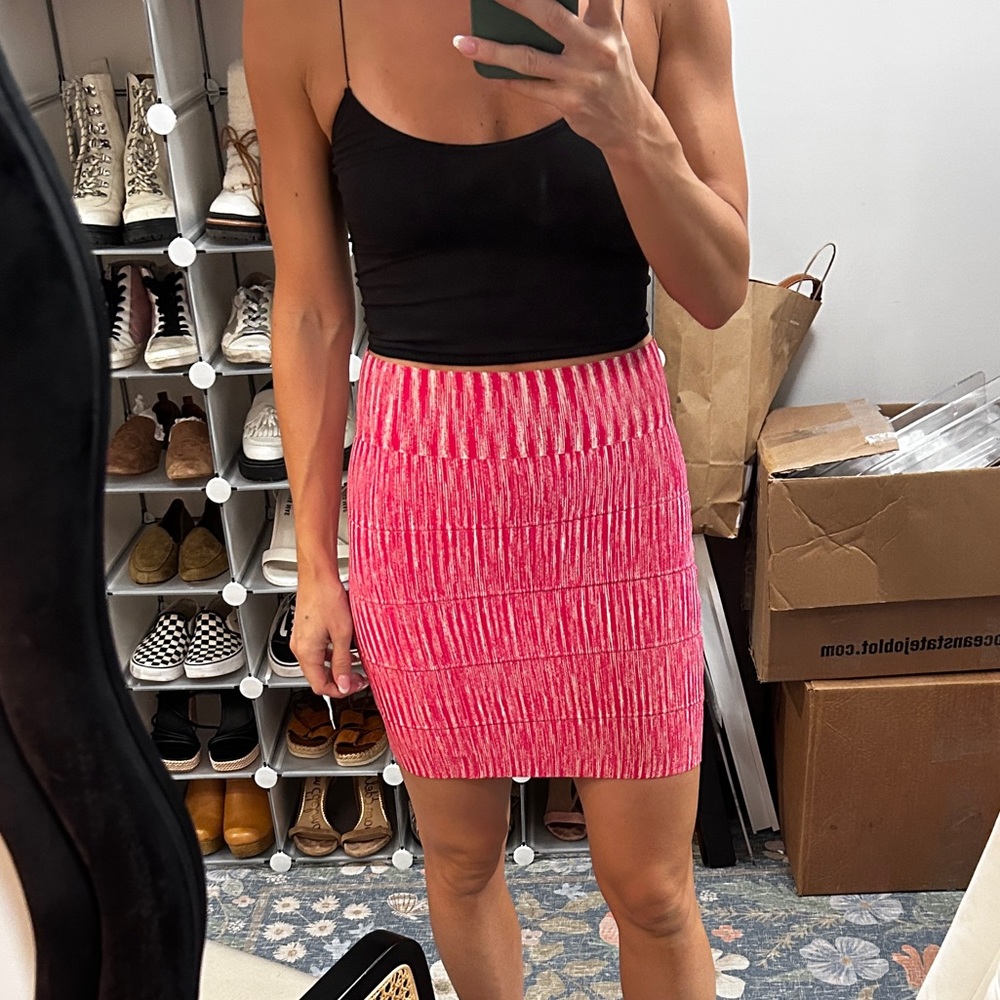 BCBG Maxazria Pink Skirt
